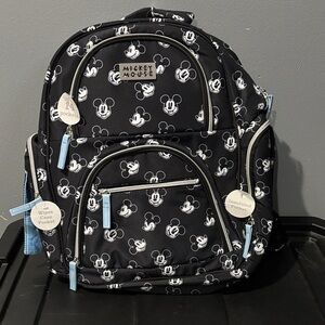 Disney Mickey Mouse Black and White Diaper Bag